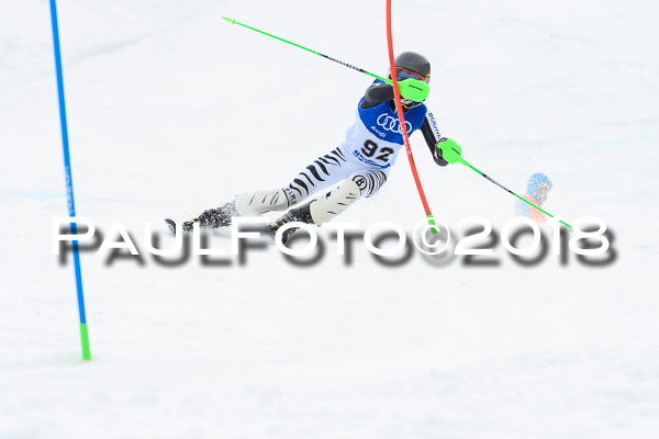 Bayerische Schülermeisterschaft Slalom 28.01.2018