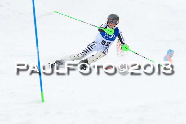 Bayerische Schülermeisterschaft Slalom 28.01.2018