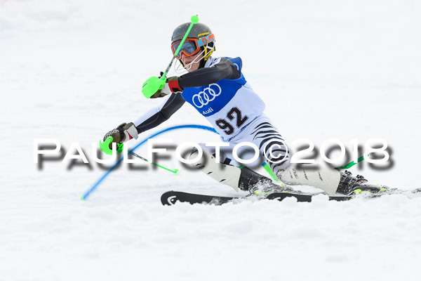 Bayerische Schülermeisterschaft Slalom 28.01.2018