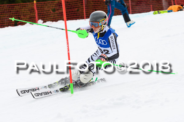 Bayerische Schülermeisterschaft Slalom 28.01.2018