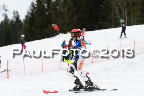 Bayerische Schülermeisterschaft Slalom 28.01.2018