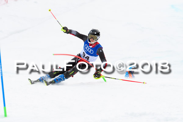 Bayerische Schülermeisterschaft Slalom 28.01.2018