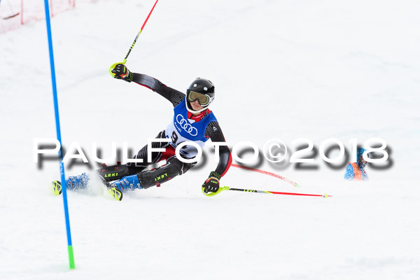 Bayerische Schülermeisterschaft Slalom 28.01.2018