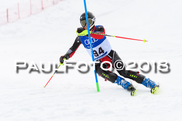 Bayerische Schülermeisterschaft Slalom 28.01.2018