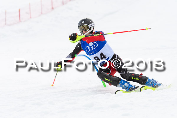 Bayerische Schülermeisterschaft Slalom 28.01.2018