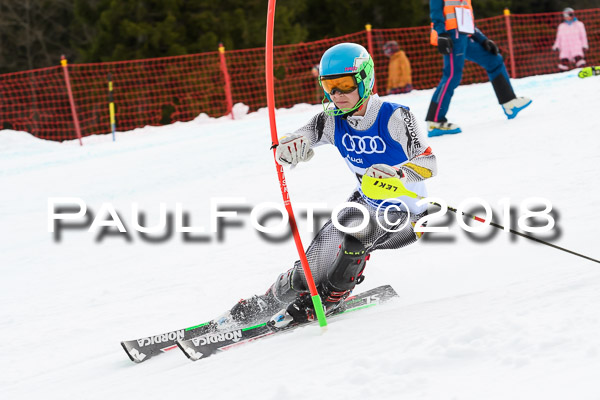 Bayerische Schülermeisterschaft Slalom 28.01.2018