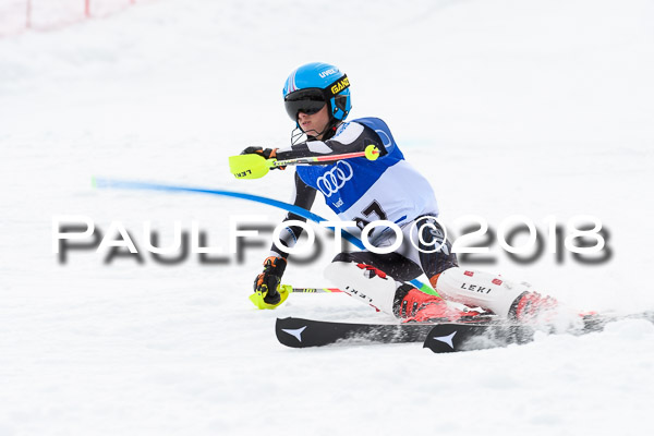 Bayerische Schülermeisterschaft Slalom 28.01.2018