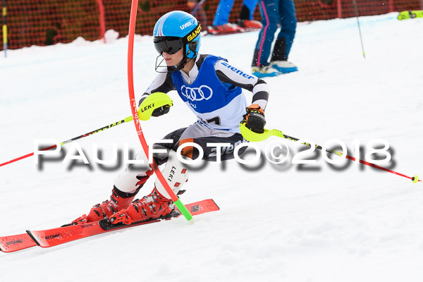 Bayerische Schülermeisterschaft Slalom 28.01.2018