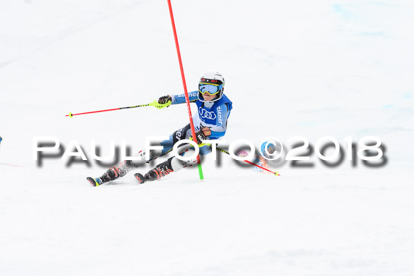 Bayerische Schülermeisterschaft Slalom 28.01.2018