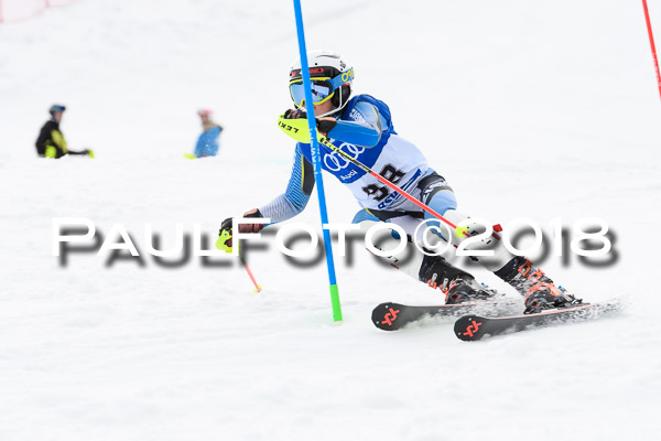 Bayerische Schülermeisterschaft Slalom 28.01.2018