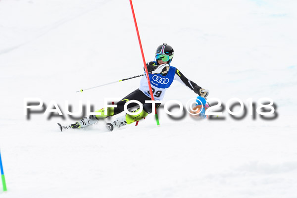 Bayerische Schülermeisterschaft Slalom 28.01.2018