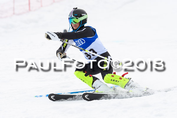 Bayerische Schülermeisterschaft Slalom 28.01.2018