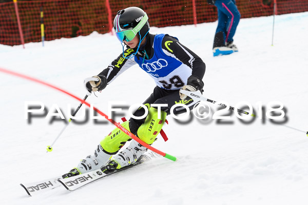 Bayerische Schülermeisterschaft Slalom 28.01.2018