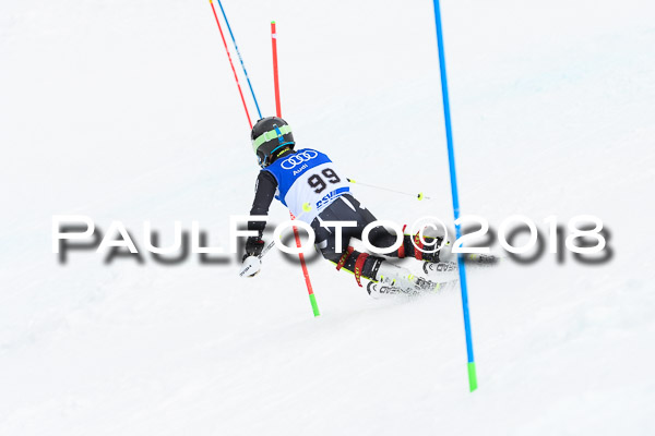 Bayerische Schülermeisterschaft Slalom 28.01.2018