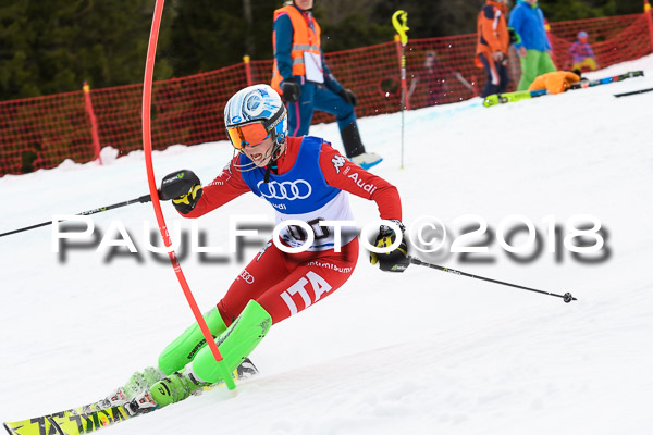 Bayerische Schülermeisterschaft Slalom 28.01.2018