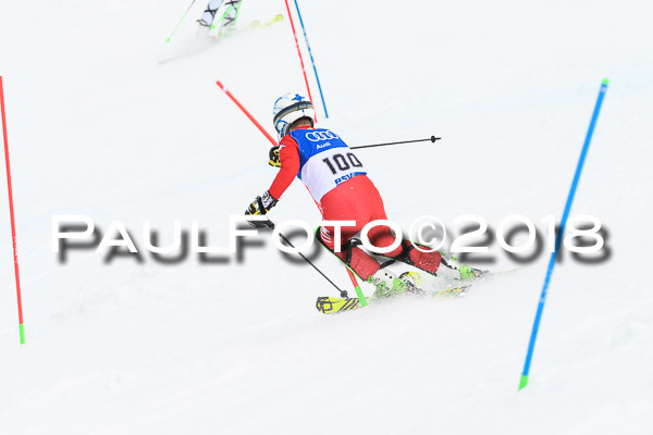 Bayerische Schülermeisterschaft Slalom 28.01.2018