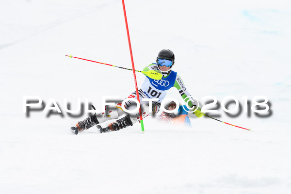 Bayerische Schülermeisterschaft Slalom 28.01.2018