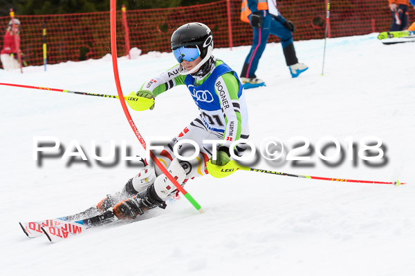 Bayerische Schülermeisterschaft Slalom 28.01.2018