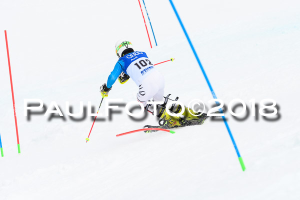 Bayerische Schülermeisterschaft Slalom 28.01.2018