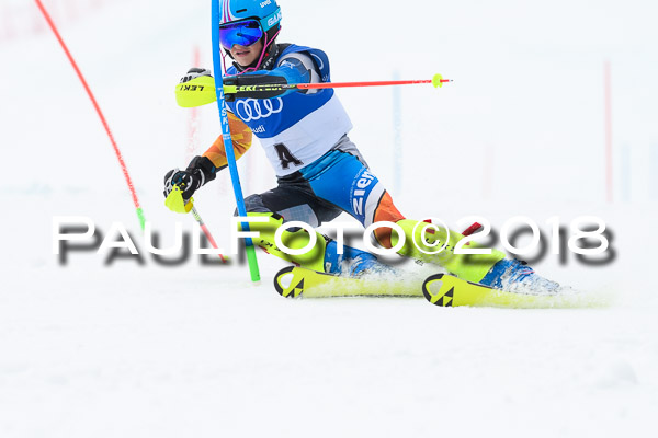 Bayerische Schülermeisterschaft Slalom 28.01.2018