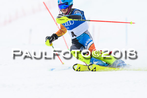 Bayerische Schülermeisterschaft Slalom 28.01.2018