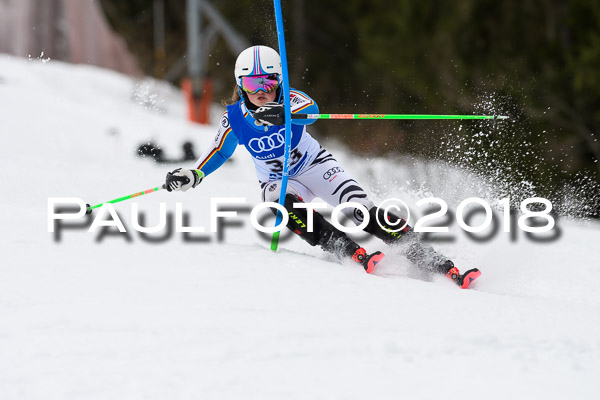 Bayerische Schülermeisterschaft Slalom 28.01.2018