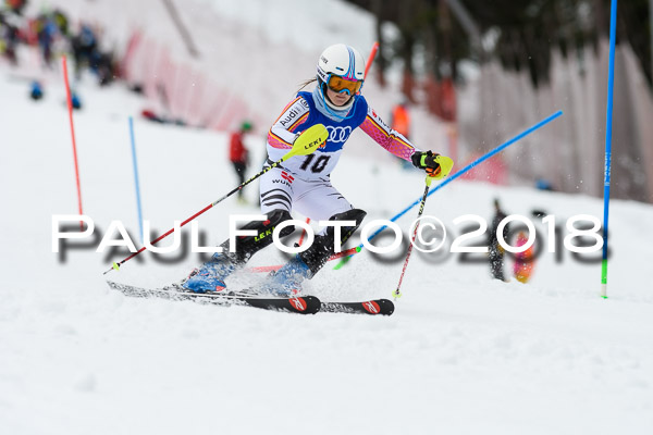 Bayerische Schülermeisterschaft Slalom 28.01.2018