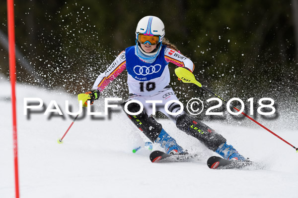 Bayerische Schülermeisterschaft Slalom 28.01.2018