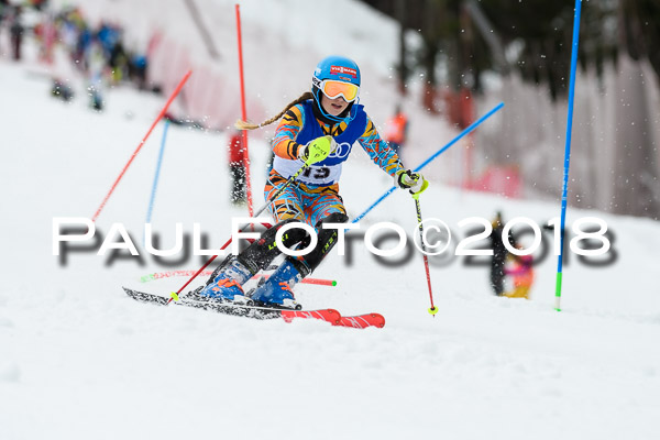 Bayerische Schülermeisterschaft Slalom 28.01.2018