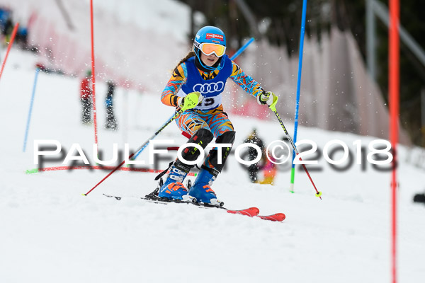 Bayerische Schülermeisterschaft Slalom 28.01.2018