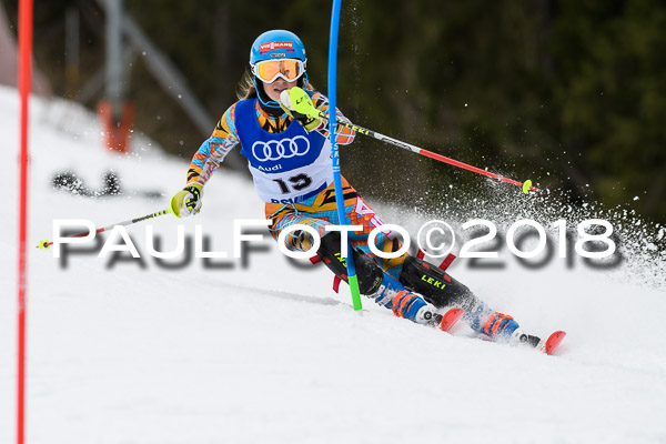 Bayerische Schülermeisterschaft Slalom 28.01.2018