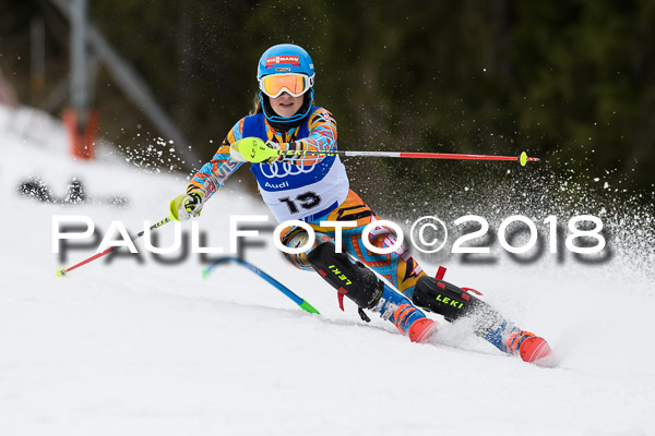 Bayerische Schülermeisterschaft Slalom 28.01.2018