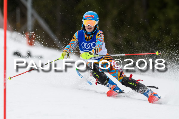 Bayerische Schülermeisterschaft Slalom 28.01.2018