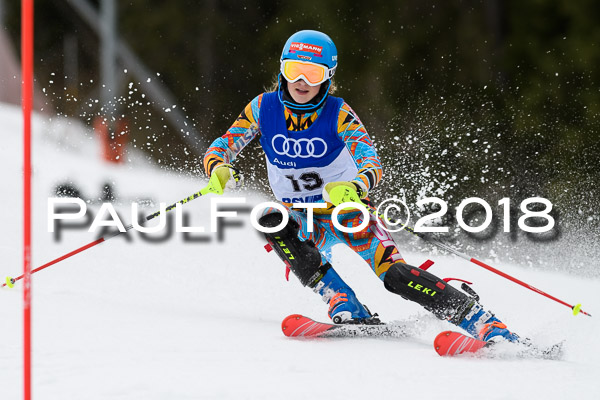 Bayerische Schülermeisterschaft Slalom 28.01.2018