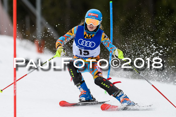 Bayerische Schülermeisterschaft Slalom 28.01.2018