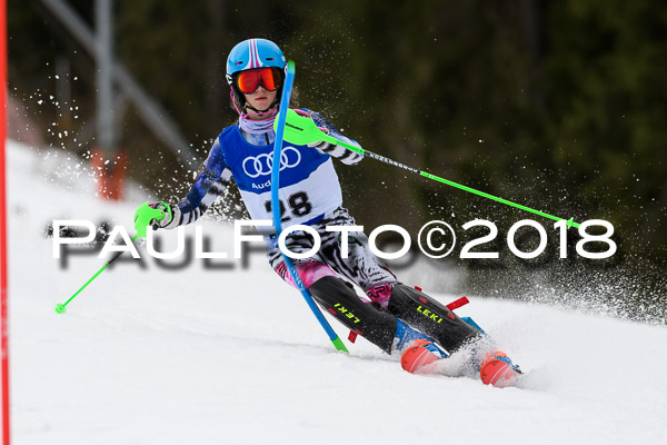 Bayerische Schülermeisterschaft Slalom 28.01.2018