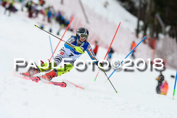 Bayerische Schülermeisterschaft Slalom 28.01.2018