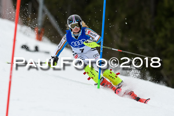 Bayerische Schülermeisterschaft Slalom 28.01.2018