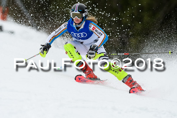 Bayerische Schülermeisterschaft Slalom 28.01.2018