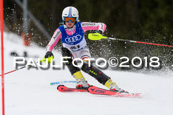 Bayerische Schülermeisterschaft Slalom 28.01.2018