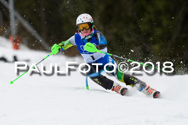 Bayerische Schülermeisterschaft Slalom 28.01.2018