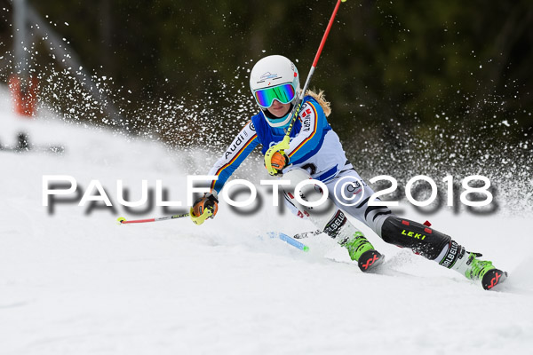 Bayerische Schülermeisterschaft Slalom 28.01.2018