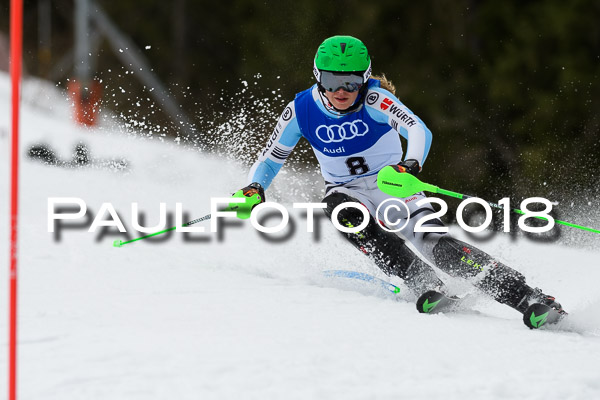 Bayerische Schülermeisterschaft Slalom 28.01.2018