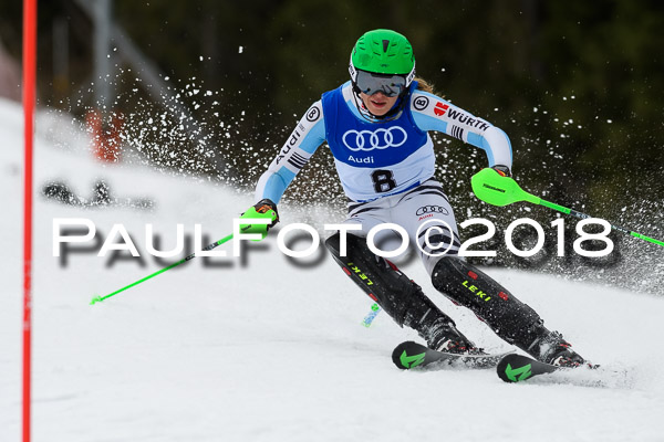 Bayerische Schülermeisterschaft Slalom 28.01.2018