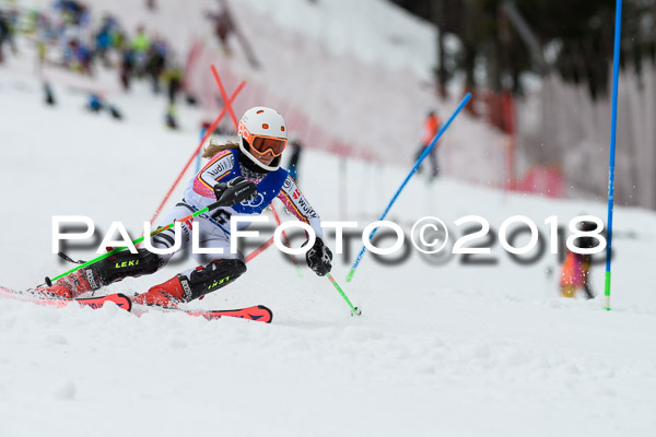 Bayerische Schülermeisterschaft Slalom 28.01.2018