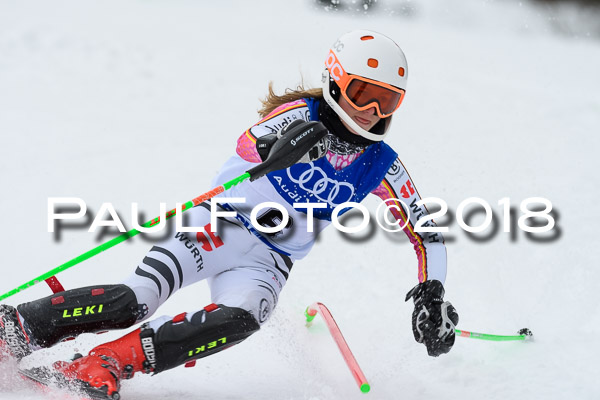 Bayerische Schülermeisterschaft Slalom 28.01.2018