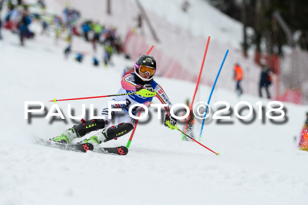 Bayerische Schülermeisterschaft Slalom 28.01.2018