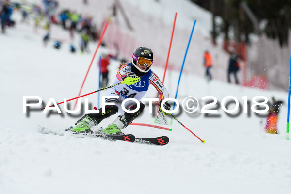 Bayerische Schülermeisterschaft Slalom 28.01.2018