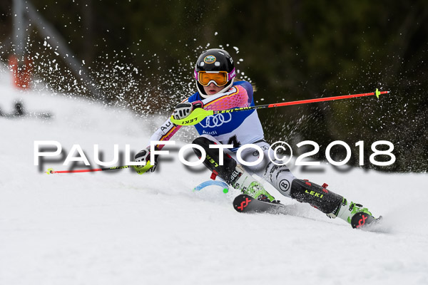 Bayerische Schülermeisterschaft Slalom 28.01.2018