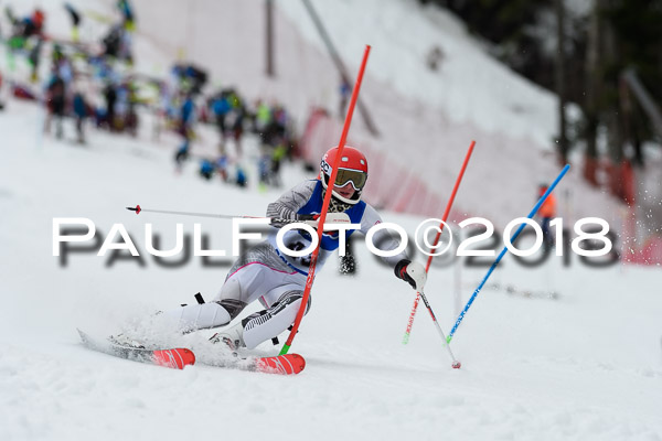 Bayerische Schülermeisterschaft Slalom 28.01.2018